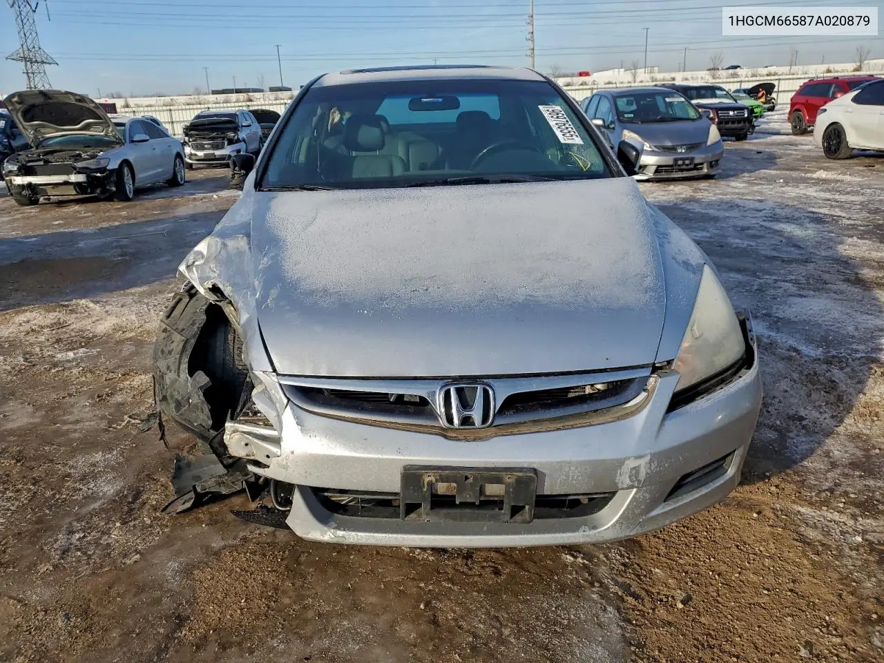1HGCM66587A020879 2007 Honda Accord Ex