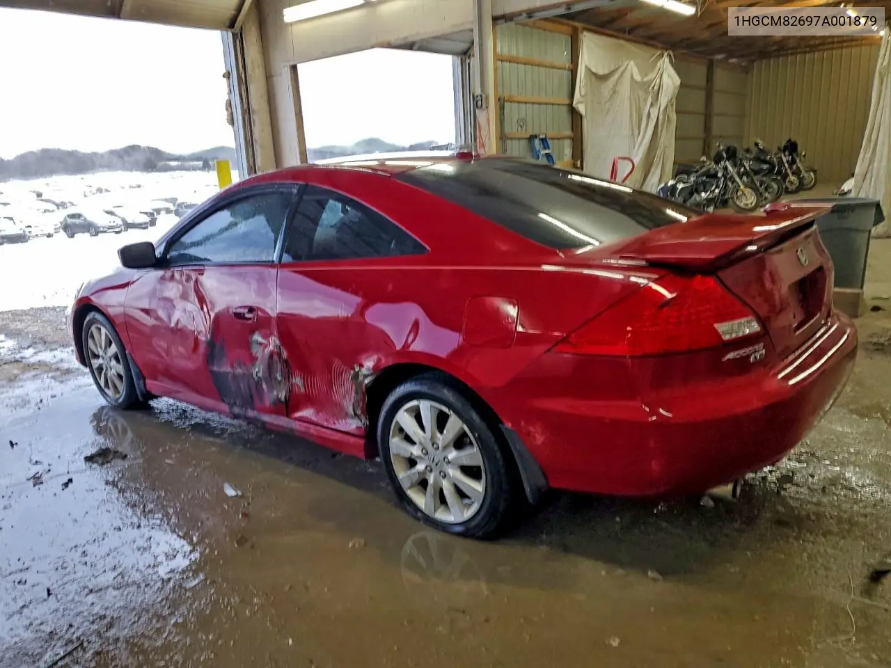 1HGCM82697A001879 2007 Honda Accord Ex