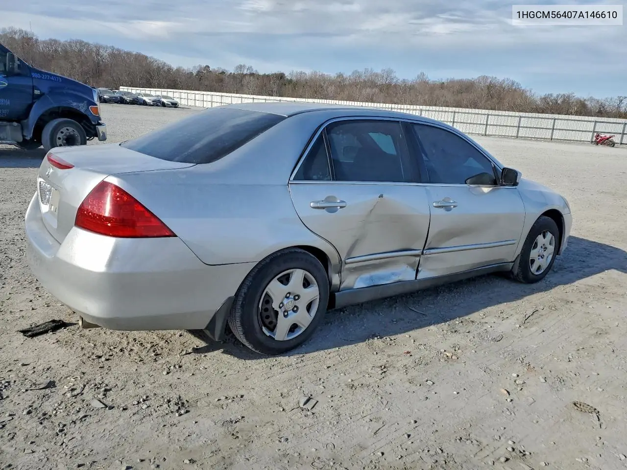 1HGCM56407A146610 2007 Honda Accord Lx