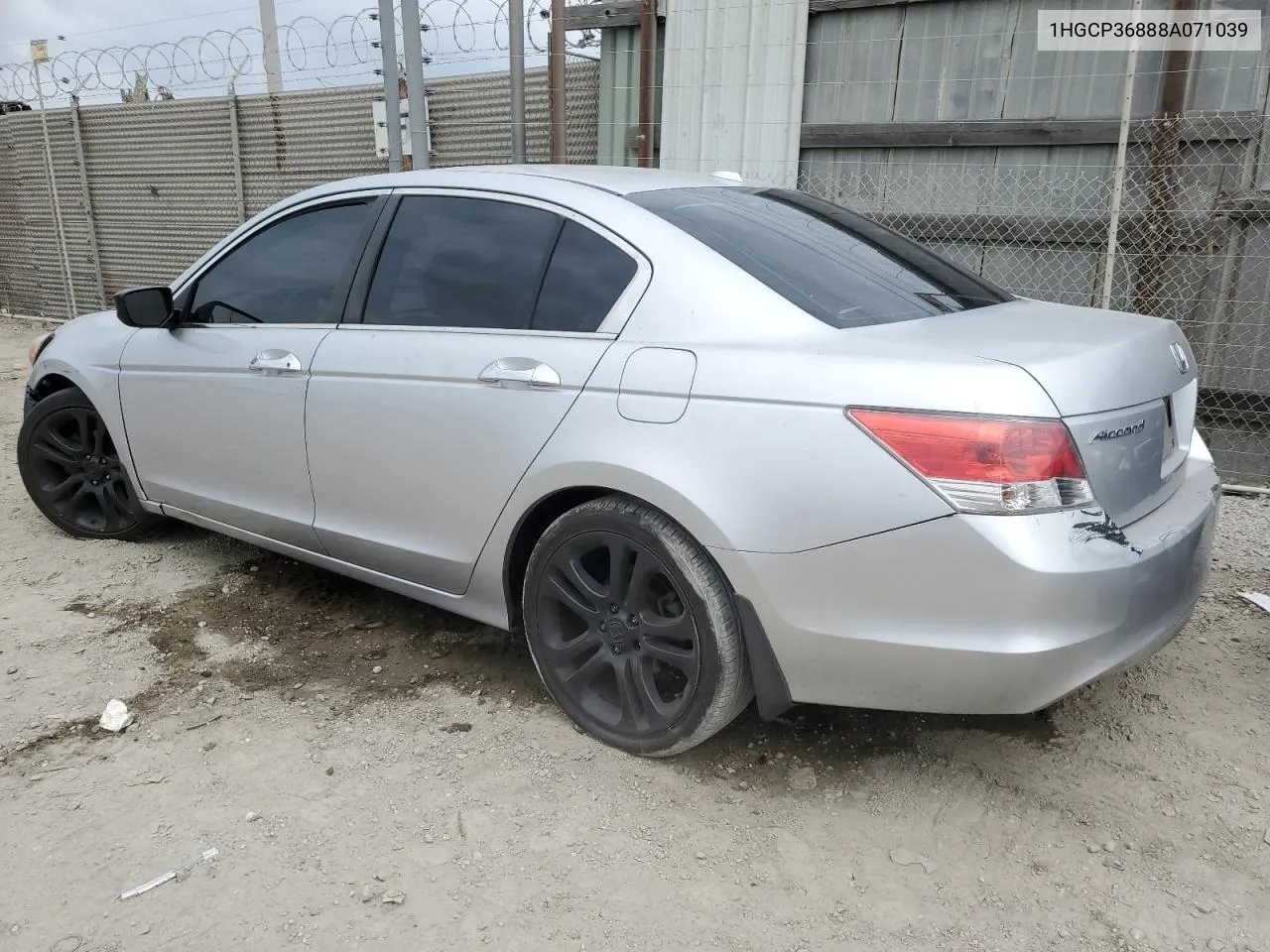 2008 Honda Accord Exl VIN: 1HGCP36888A071039 Lot: 72358784