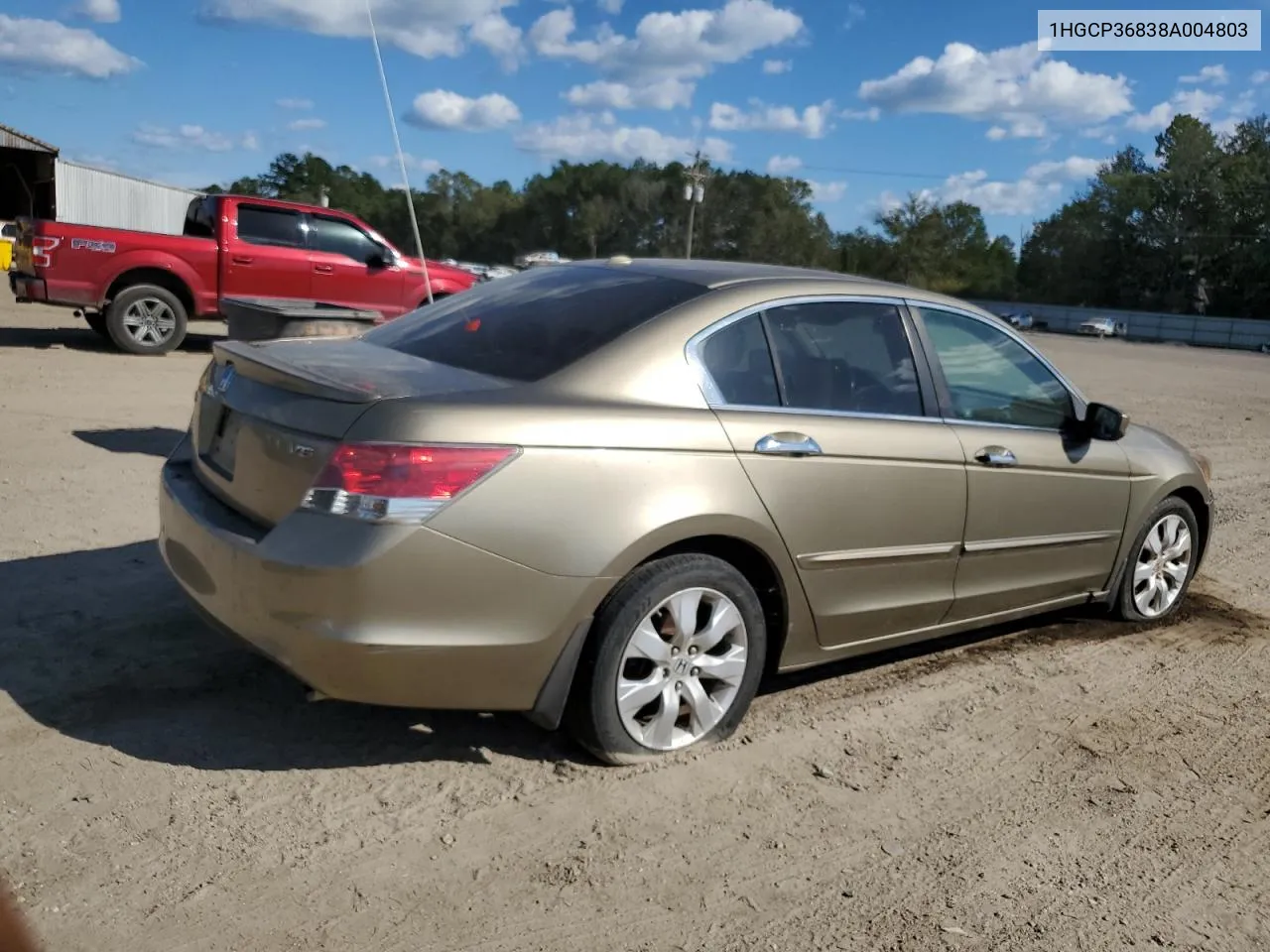 1HGCP36838A004803 2008 Honda Accord Exl