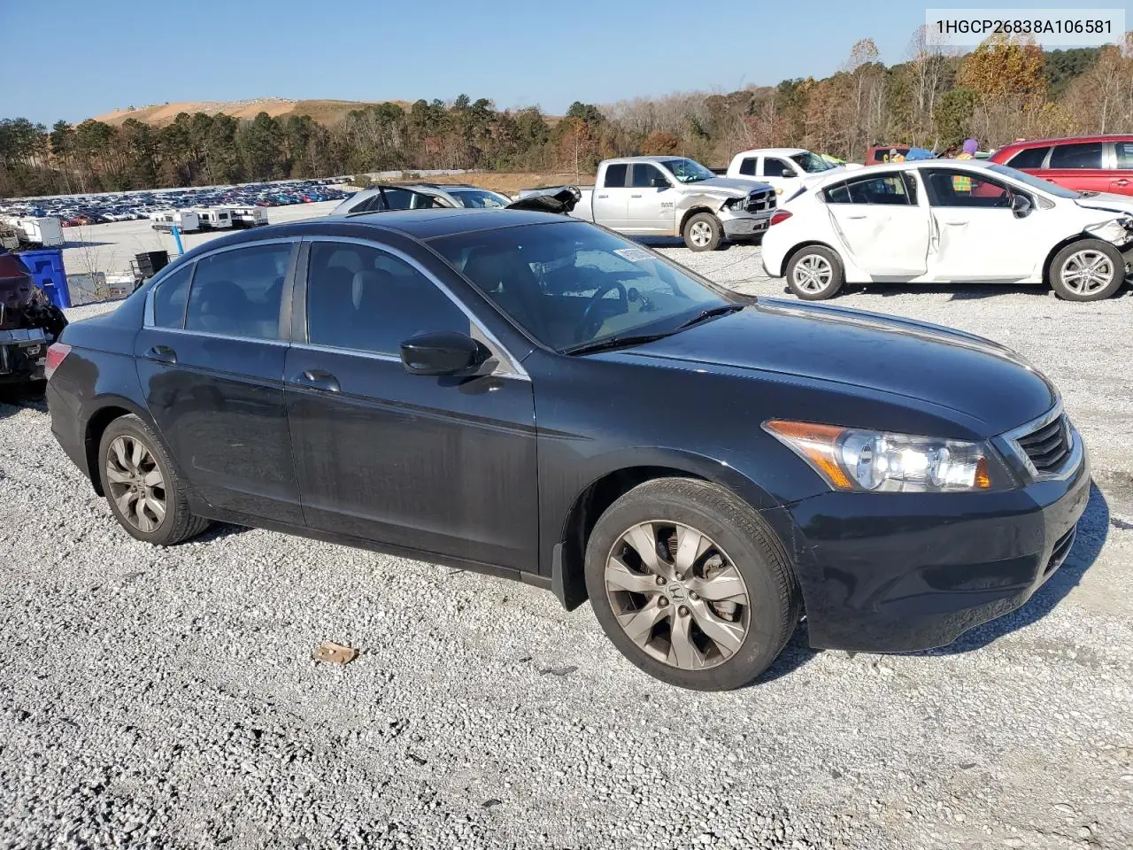 1HGCP26838A106581 2008 Honda Accord Exl