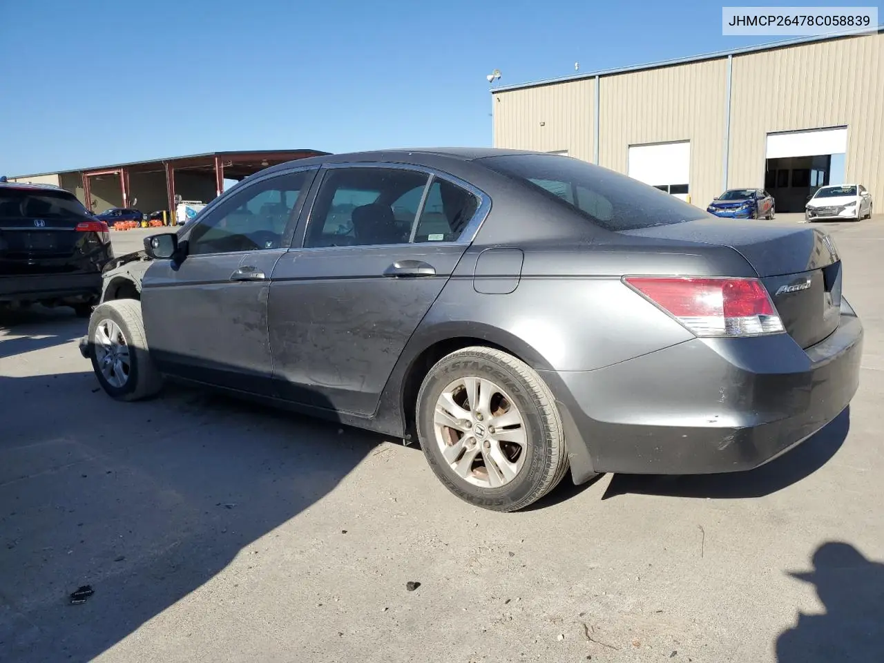 JHMCP26478C058839 2008 Honda Accord Lxp
