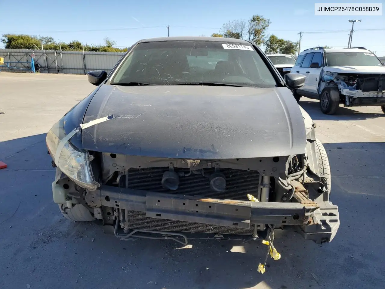 JHMCP26478C058839 2008 Honda Accord Lxp