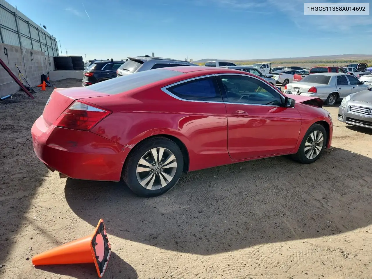 1HGCS11368A014692 2008 Honda Accord Lx-S