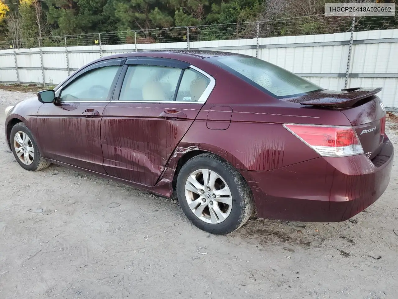 1HGCP26448A020662 2008 Honda Accord Lxp