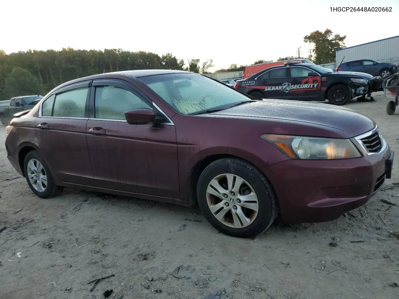 1HGCP26448A020662 2008 Honda Accord Lxp