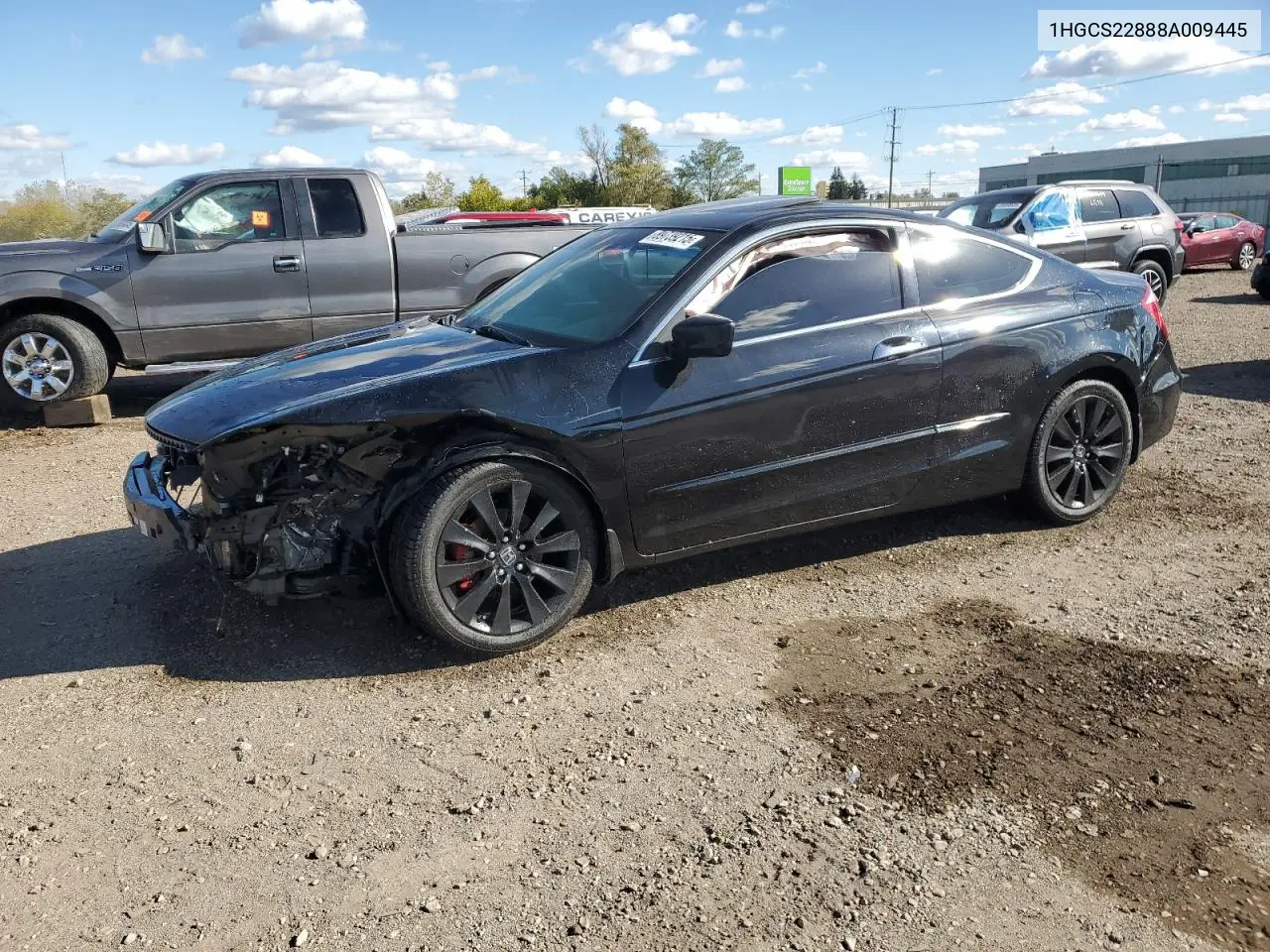 1HGCS22888A009445 2008 Honda Accord Exl