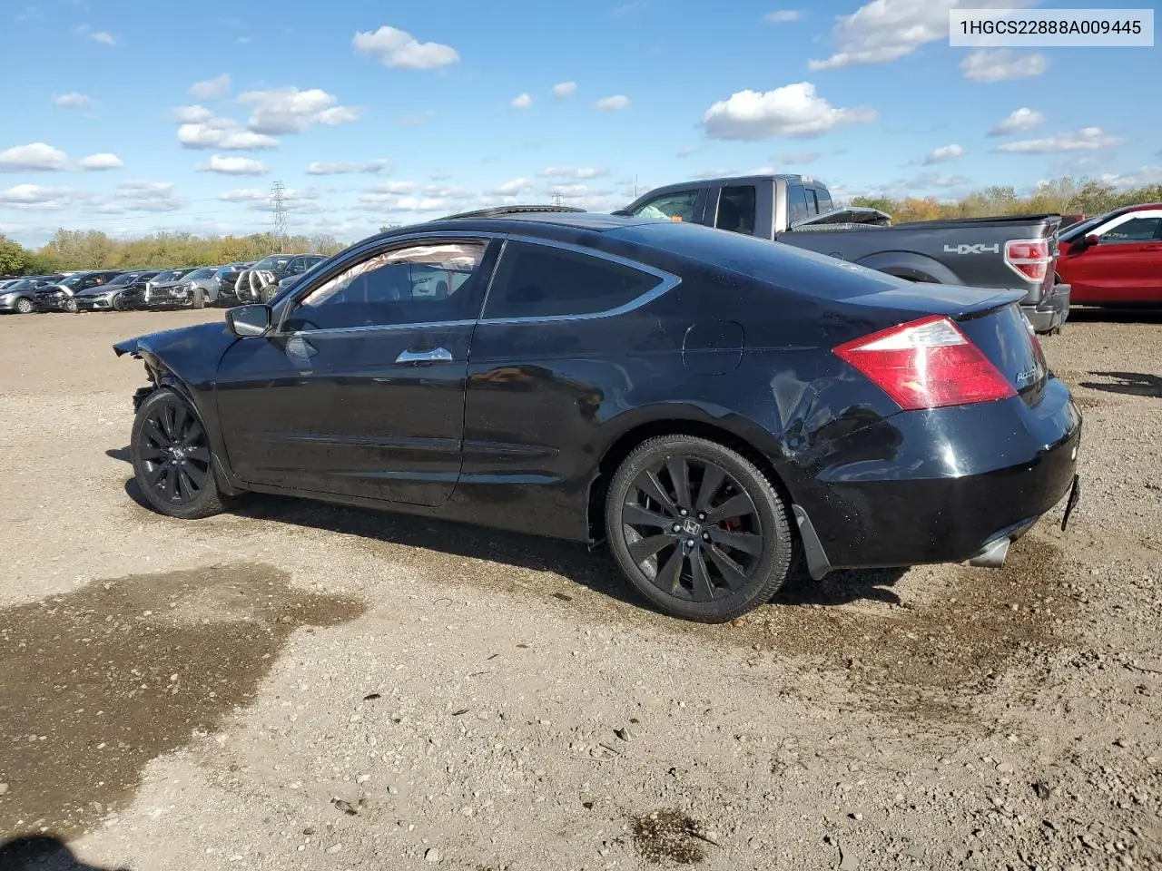 1HGCS22888A009445 2008 Honda Accord Exl