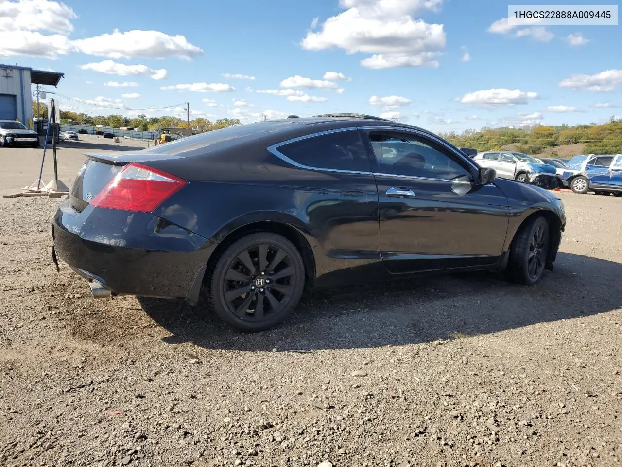 1HGCS22888A009445 2008 Honda Accord Exl