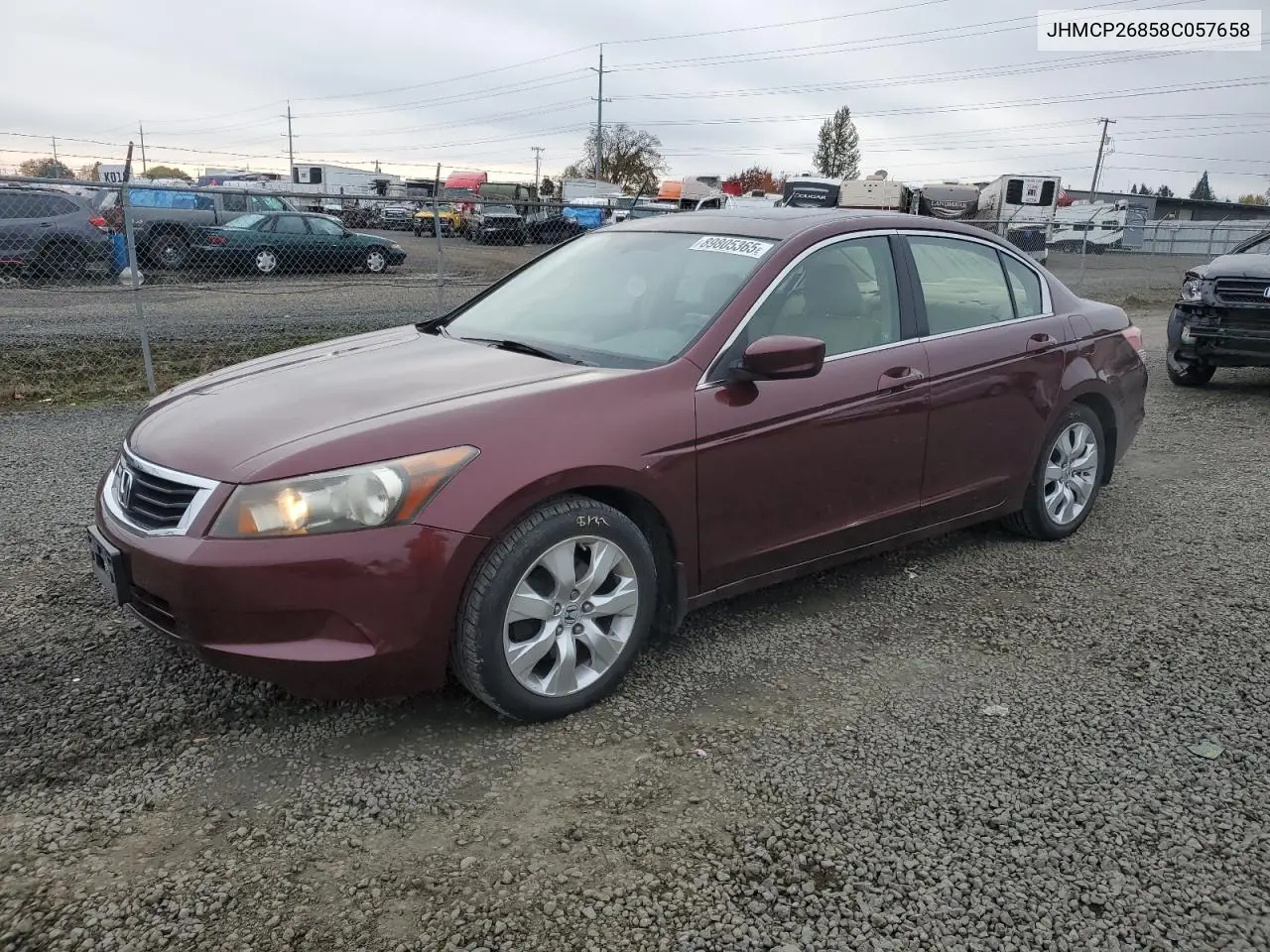JHMCP26858C057658 2008 Honda Accord Exl