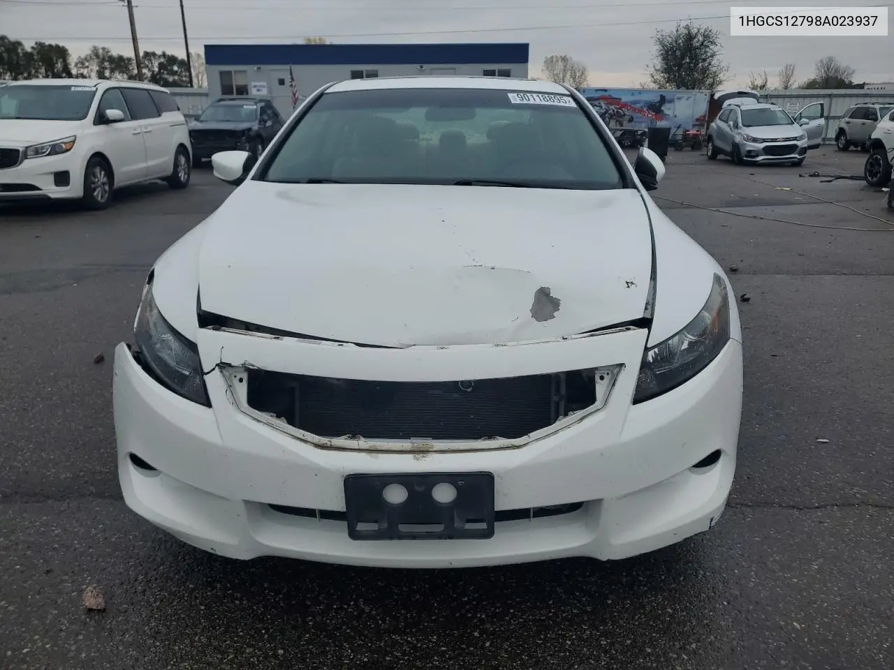 1HGCS12798A023937 2008 Honda Accord Ex