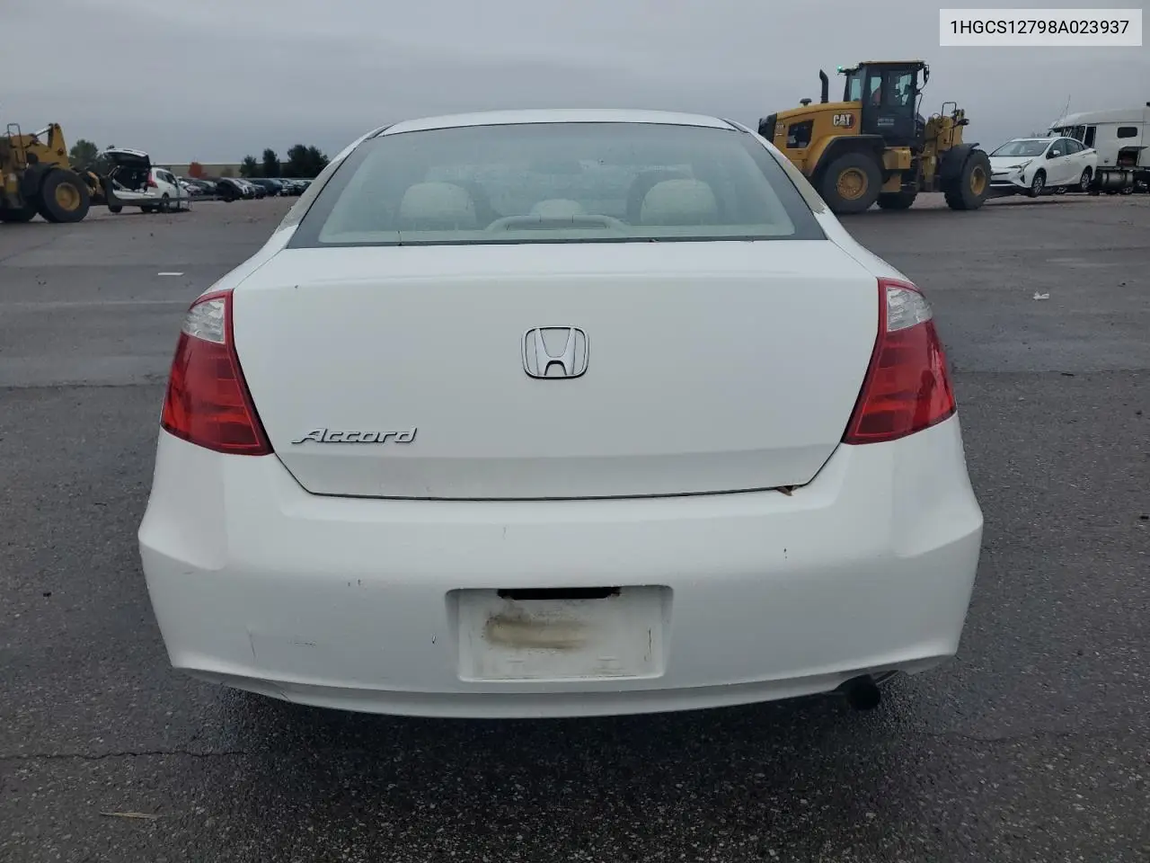 1HGCS12798A023937 2008 Honda Accord Ex