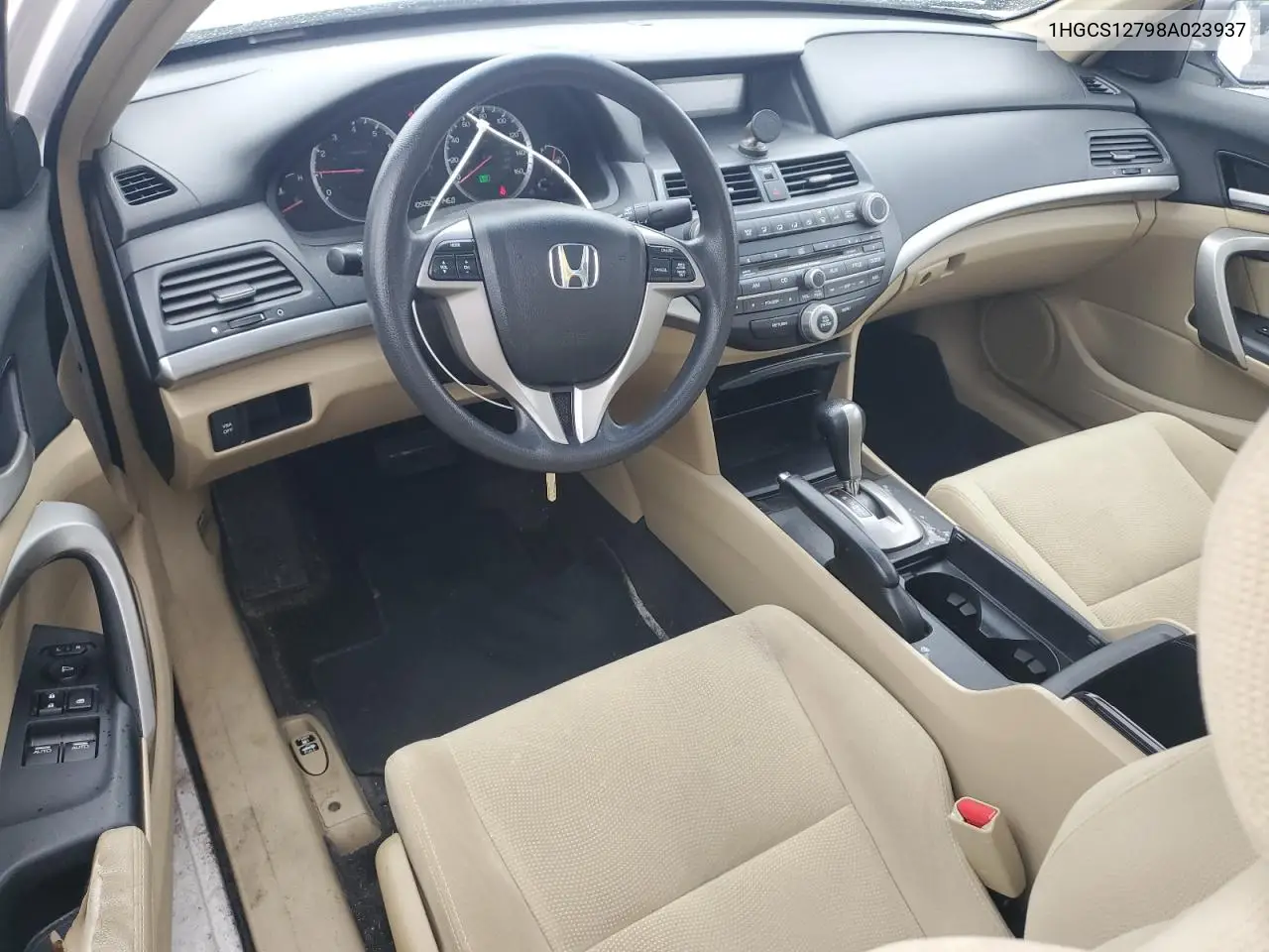 1HGCS12798A023937 2008 Honda Accord Ex