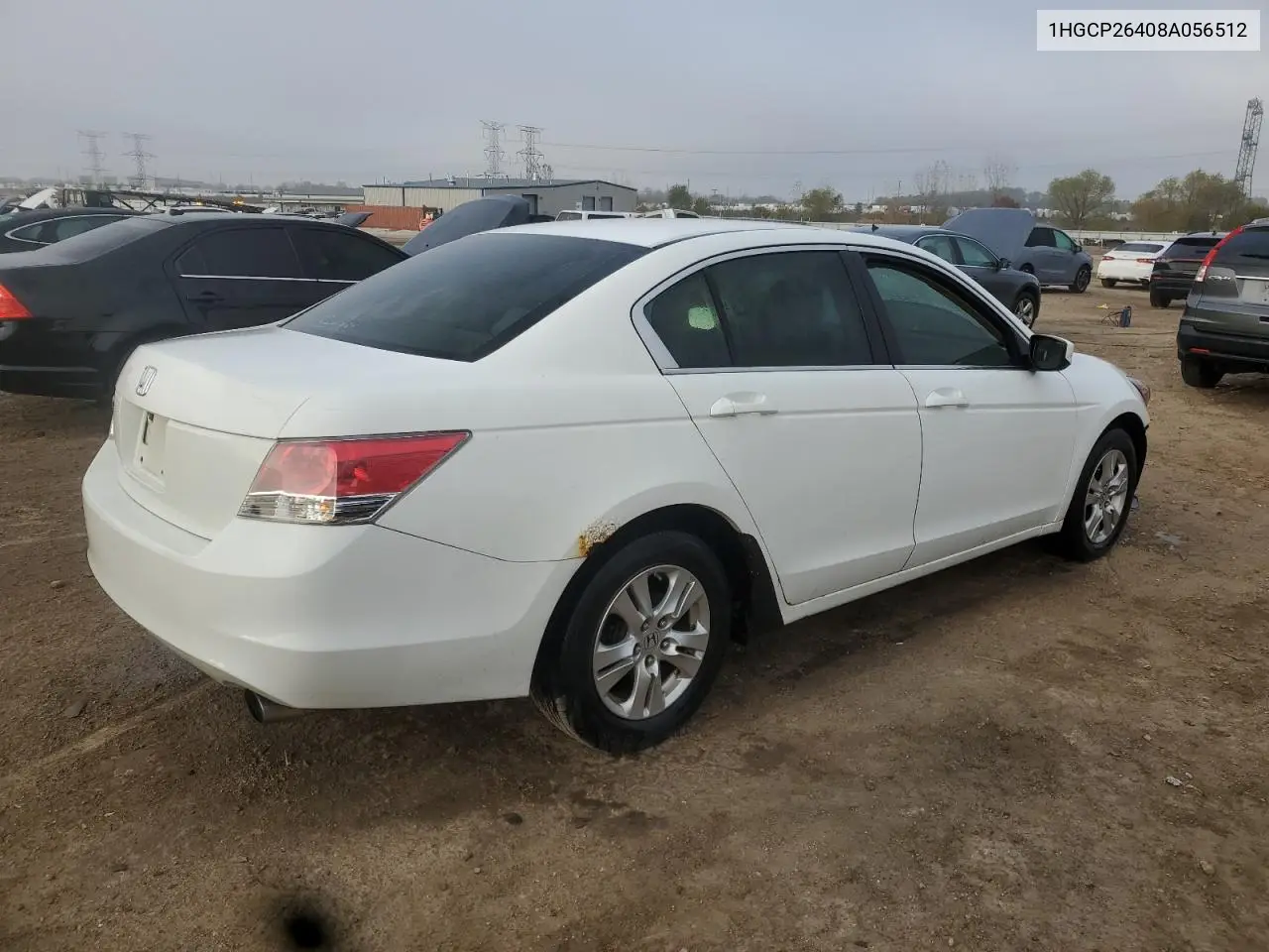 1HGCP26408A056512 2008 Honda Accord Lxp