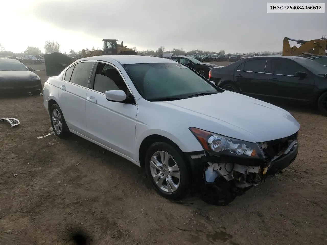 1HGCP26408A056512 2008 Honda Accord Lxp
