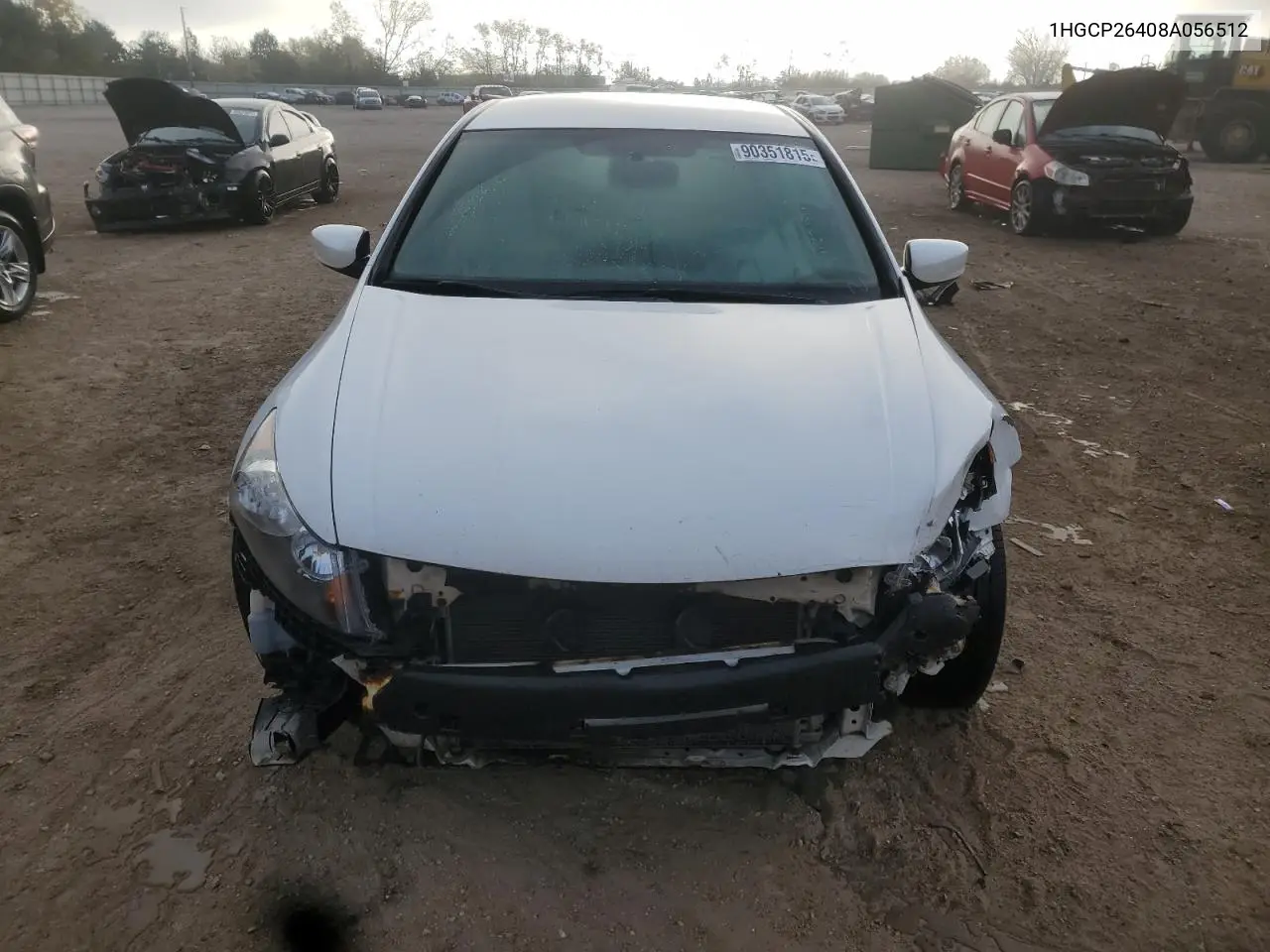 1HGCP26408A056512 2008 Honda Accord Lxp