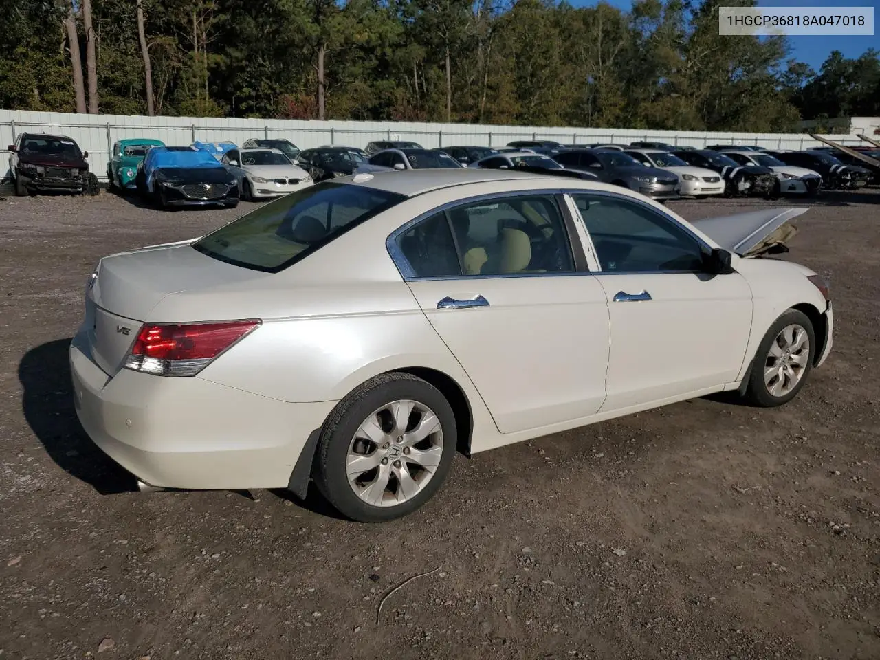 1HGCP36818A047018 2008 Honda Accord Exl