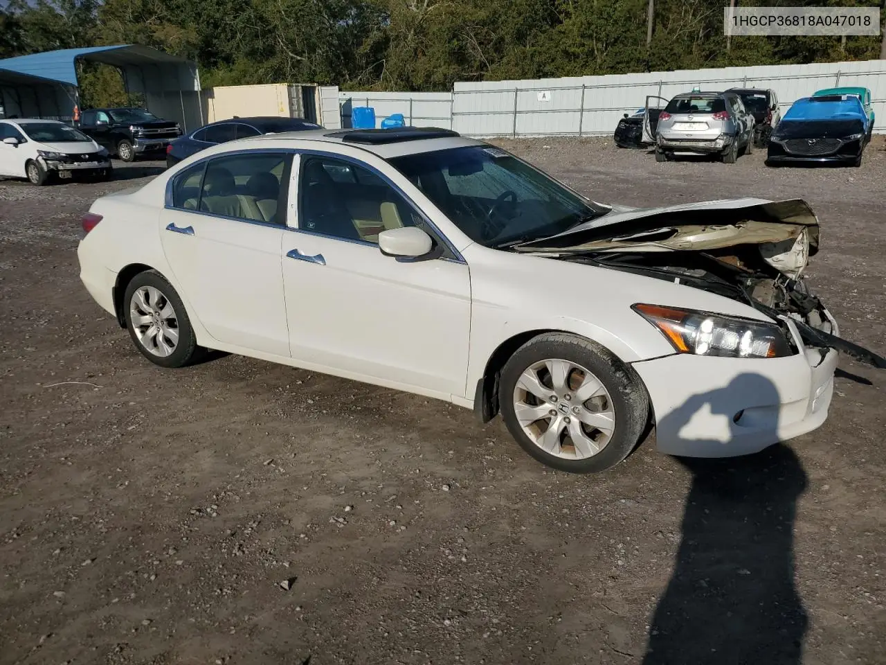 1HGCP36818A047018 2008 Honda Accord Exl