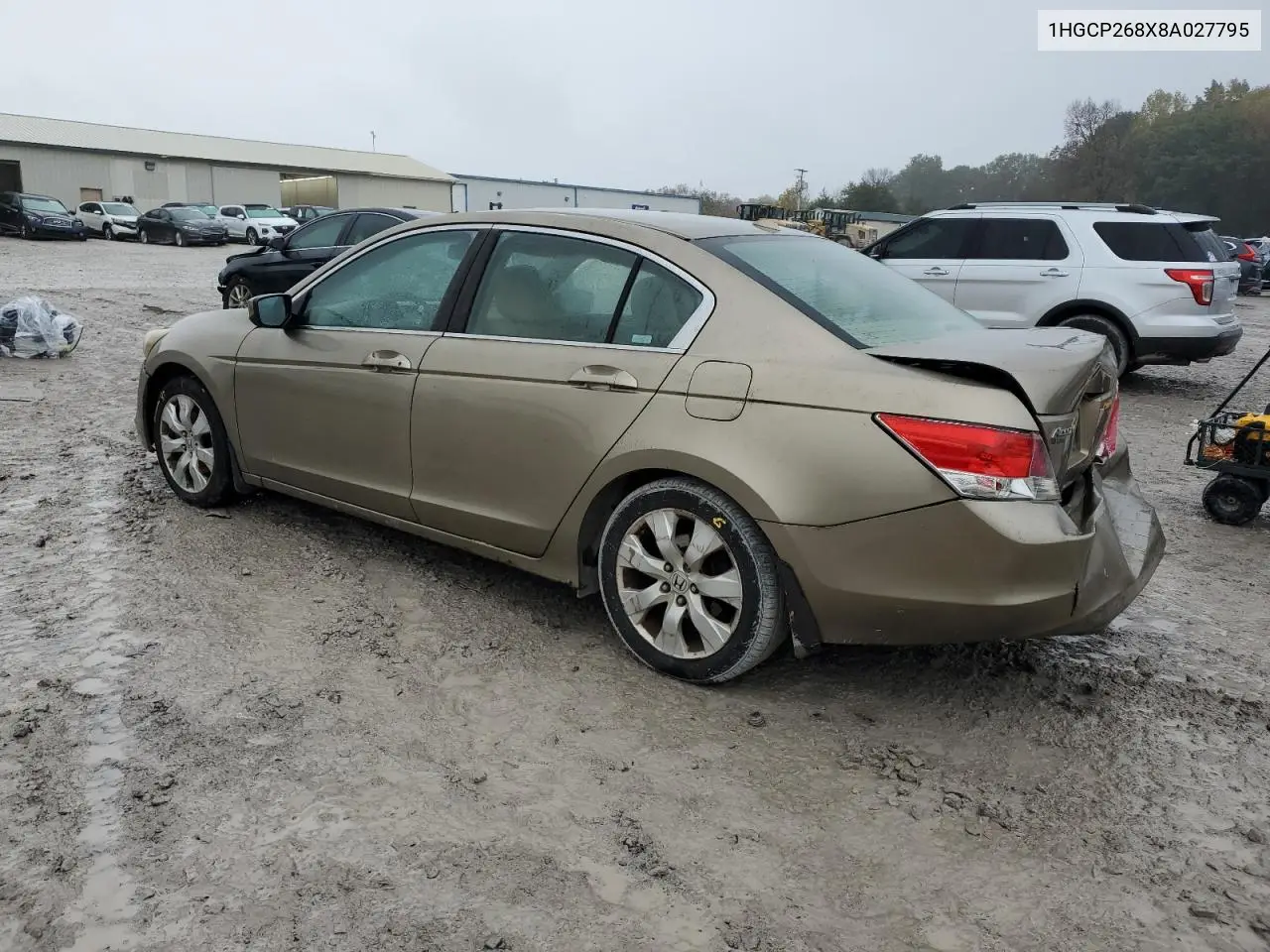 1HGCP268X8A027795 2008 Honda Accord Exl