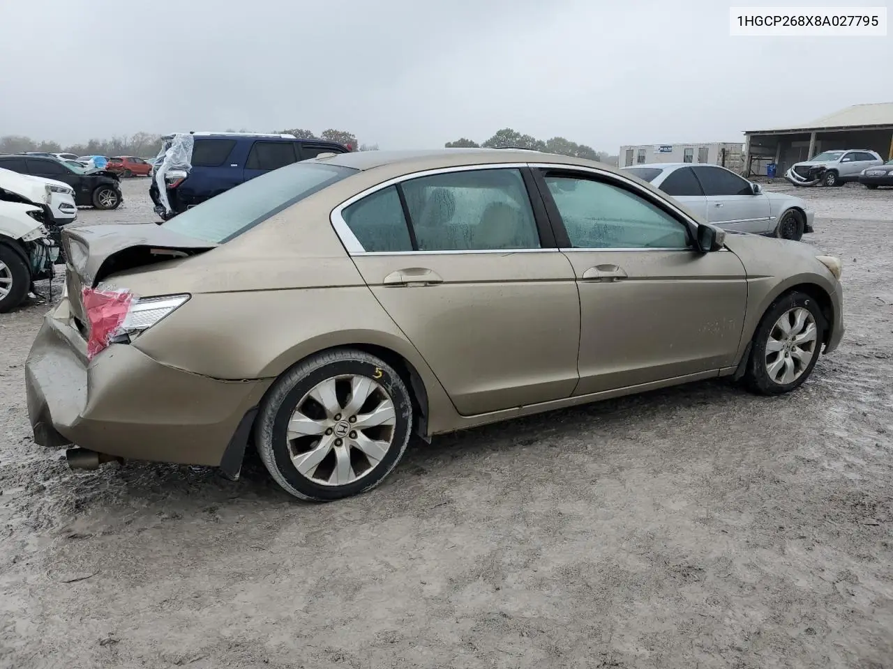 1HGCP268X8A027795 2008 Honda Accord Exl