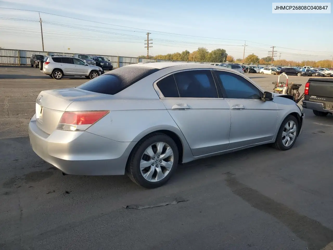 JHMCP26808C040847 2008 Honda Accord Exl