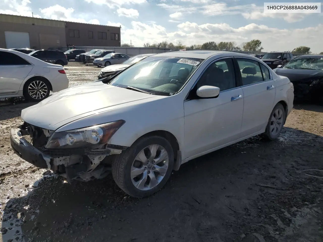 1HGCP26888A043669 2008 Honda Accord Exl
