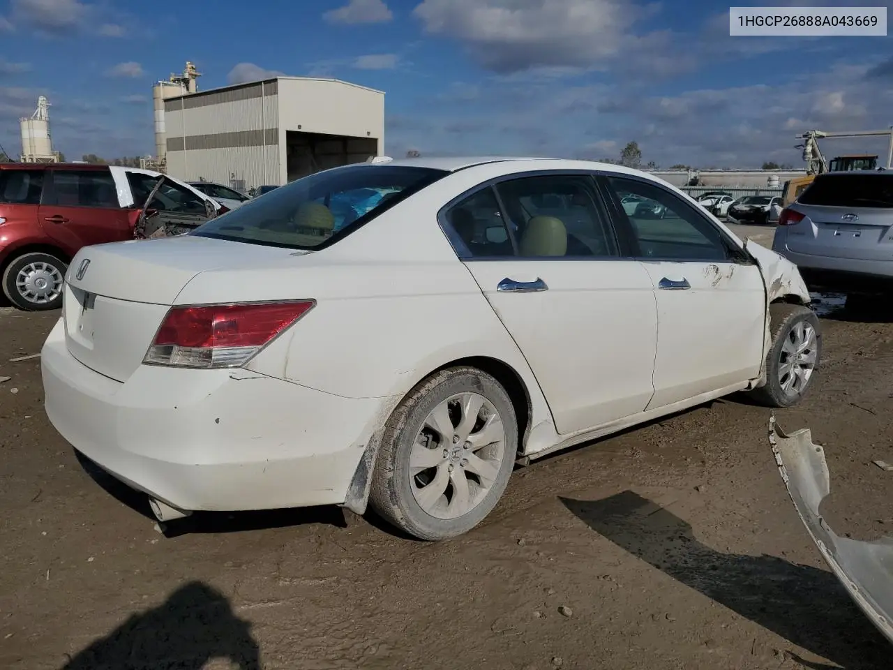1HGCP26888A043669 2008 Honda Accord Exl