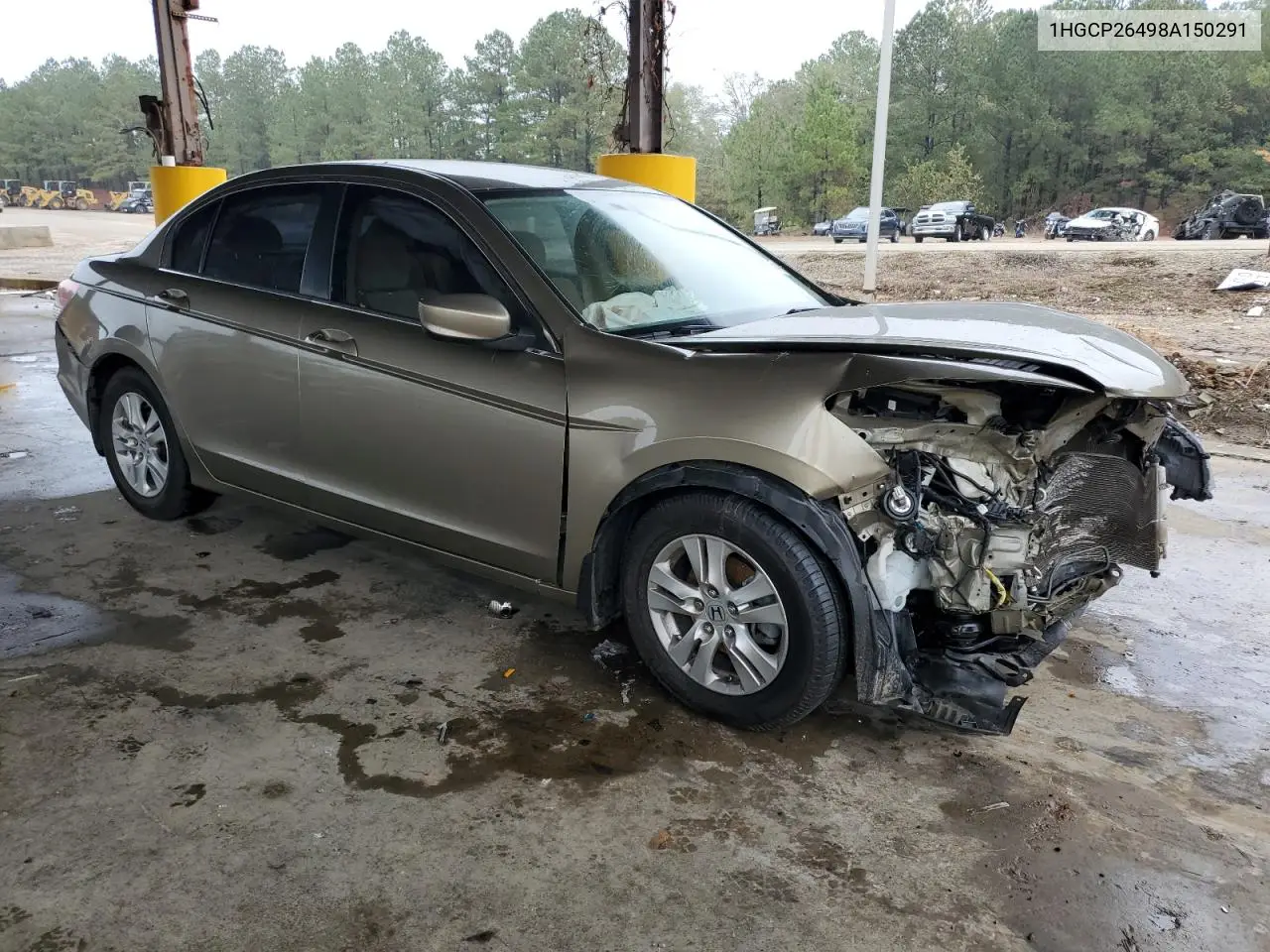 1HGCP26498A150291 2008 Honda Accord Lxp