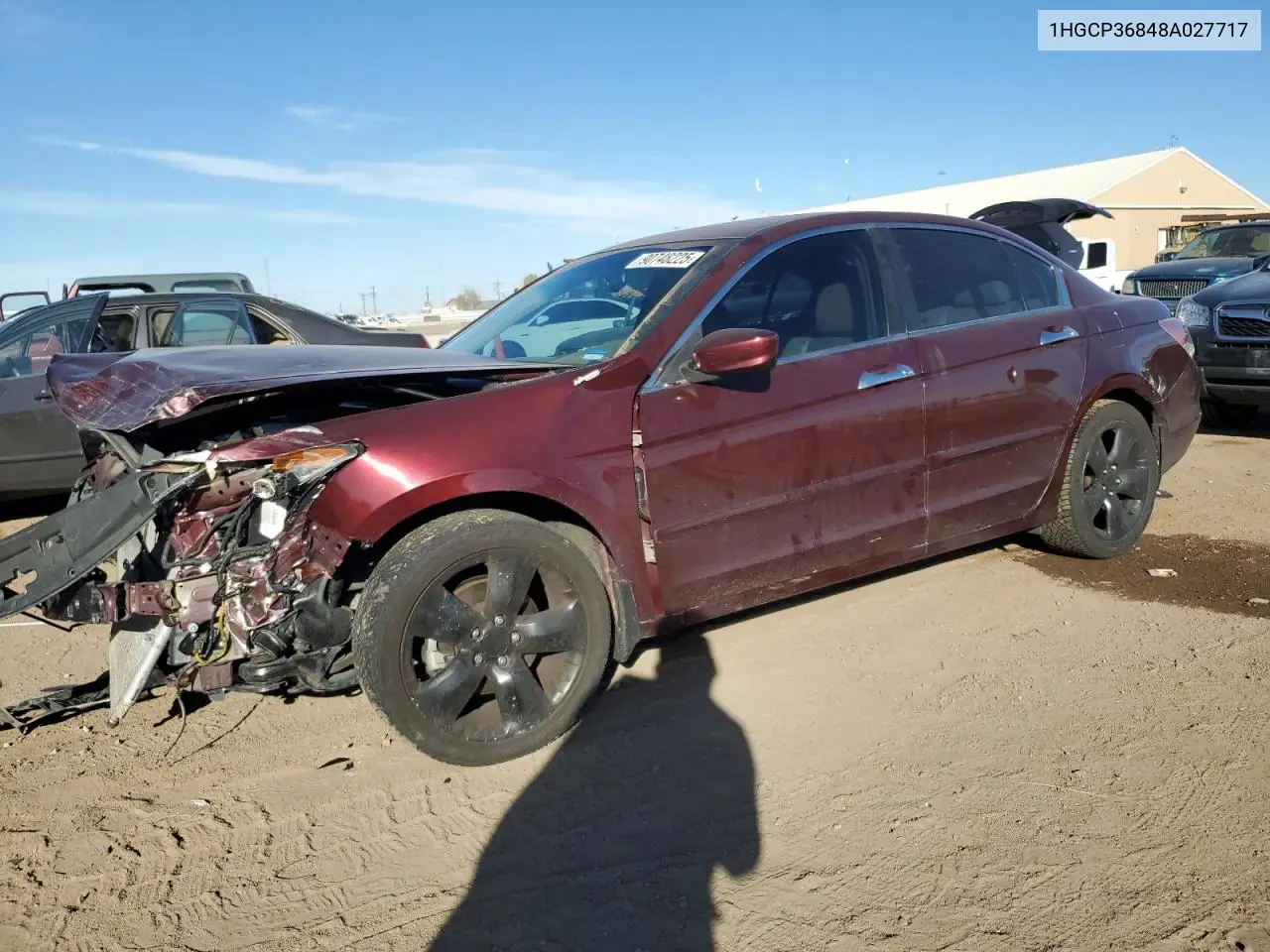 1HGCP36848A027717 2008 Honda Accord Exl
