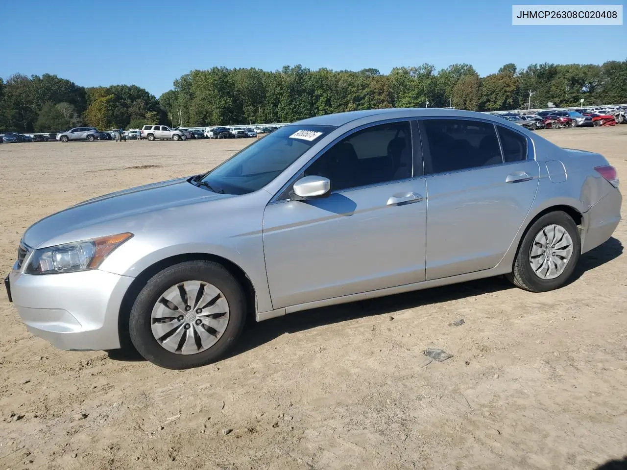 JHMCP26308C020408 2008 Honda Accord Lx