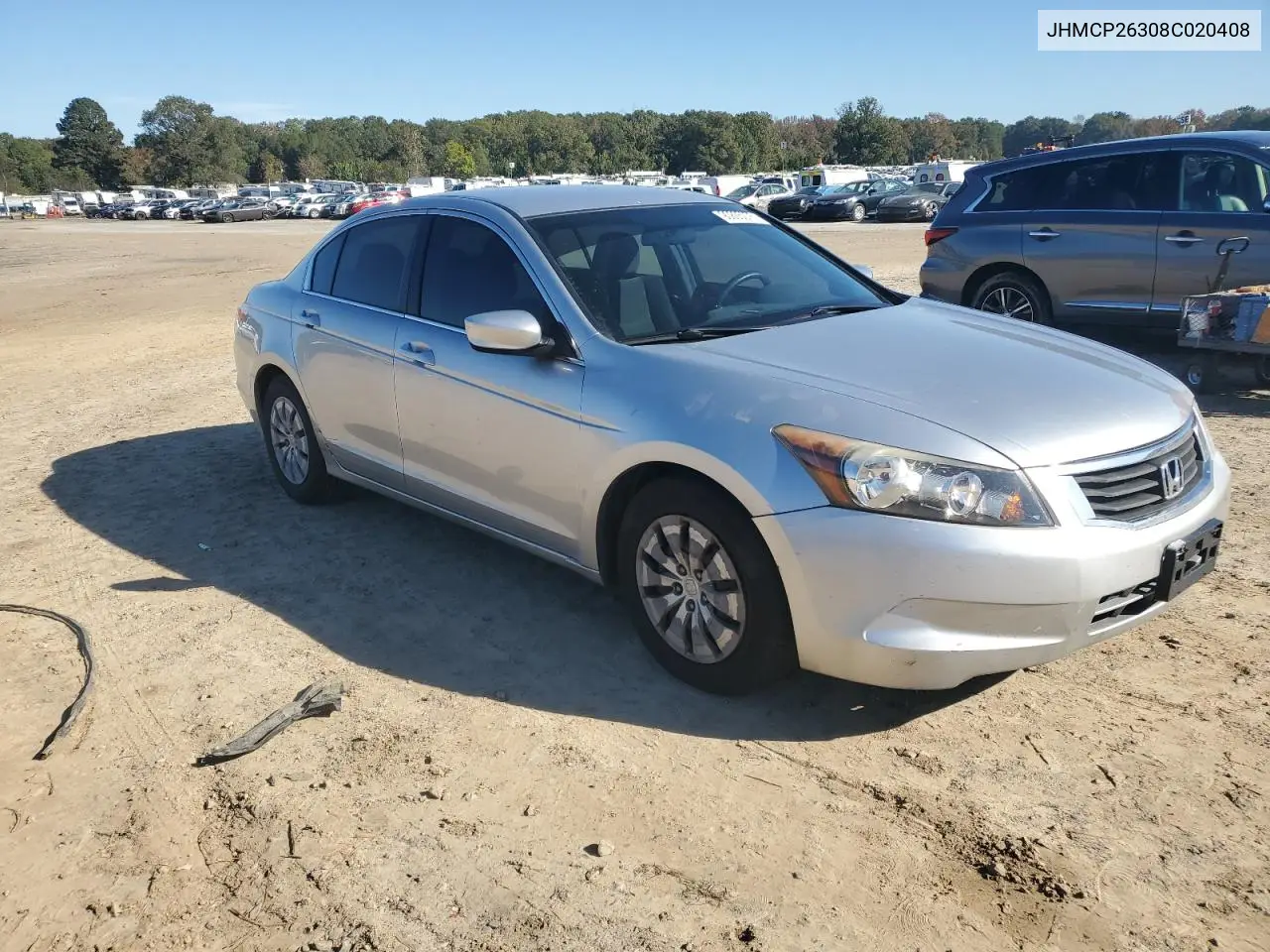 JHMCP26308C020408 2008 Honda Accord Lx