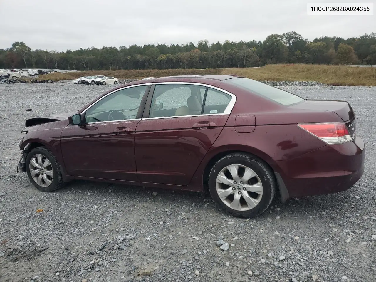 1HGCP26828A024356 2008 Honda Accord Exl
