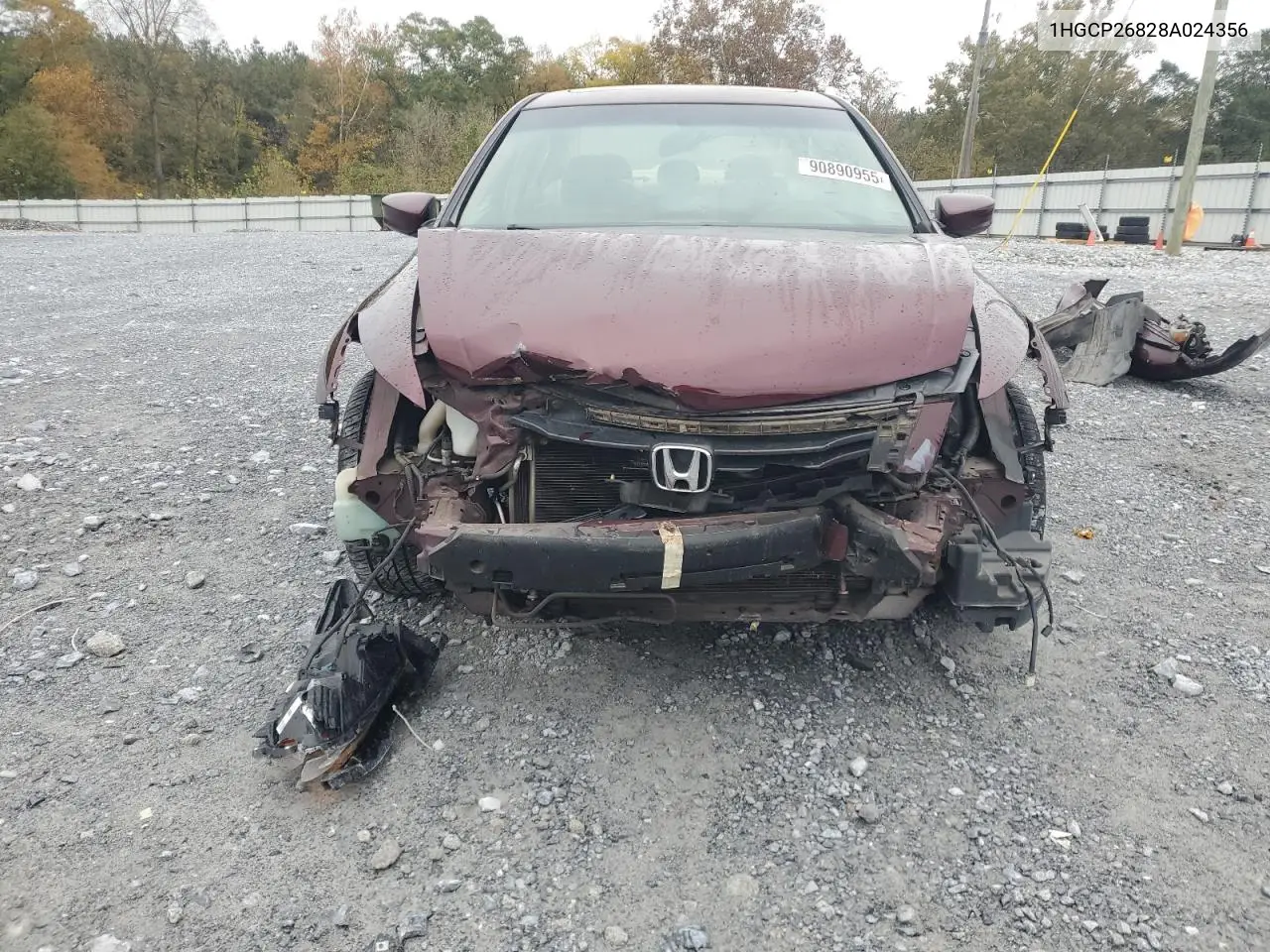 1HGCP26828A024356 2008 Honda Accord Exl