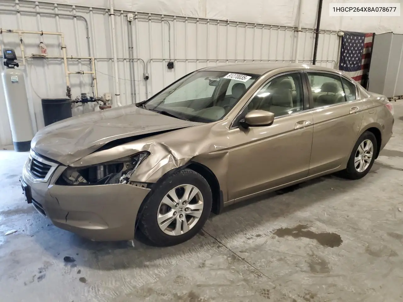 1HGCP264X8A078677 2008 Honda Accord Lxp
