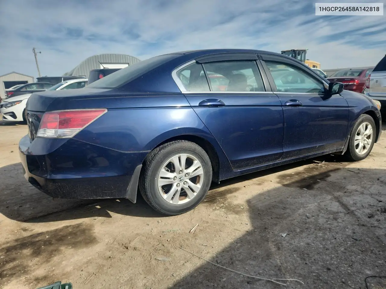 1HGCP26458A142818 2008 Honda Accord Lxp