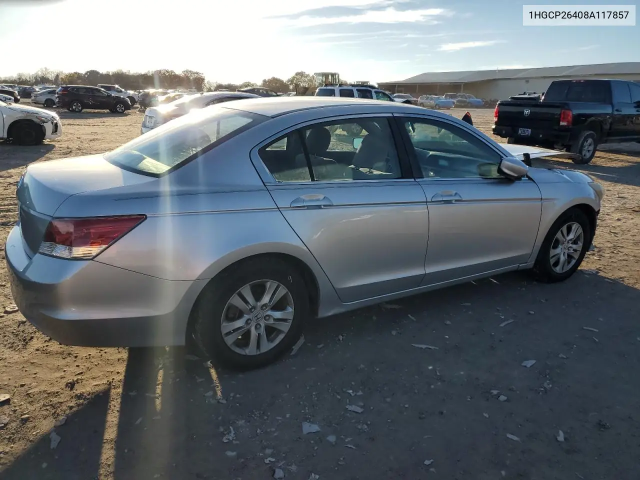 1HGCP26408A117857 2008 Honda Accord Lxp