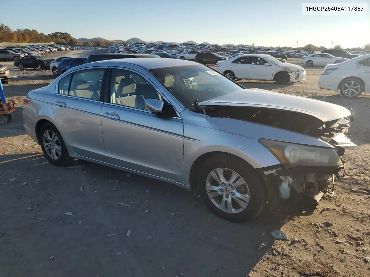 1HGCP26408A117857 2008 Honda Accord Lxp