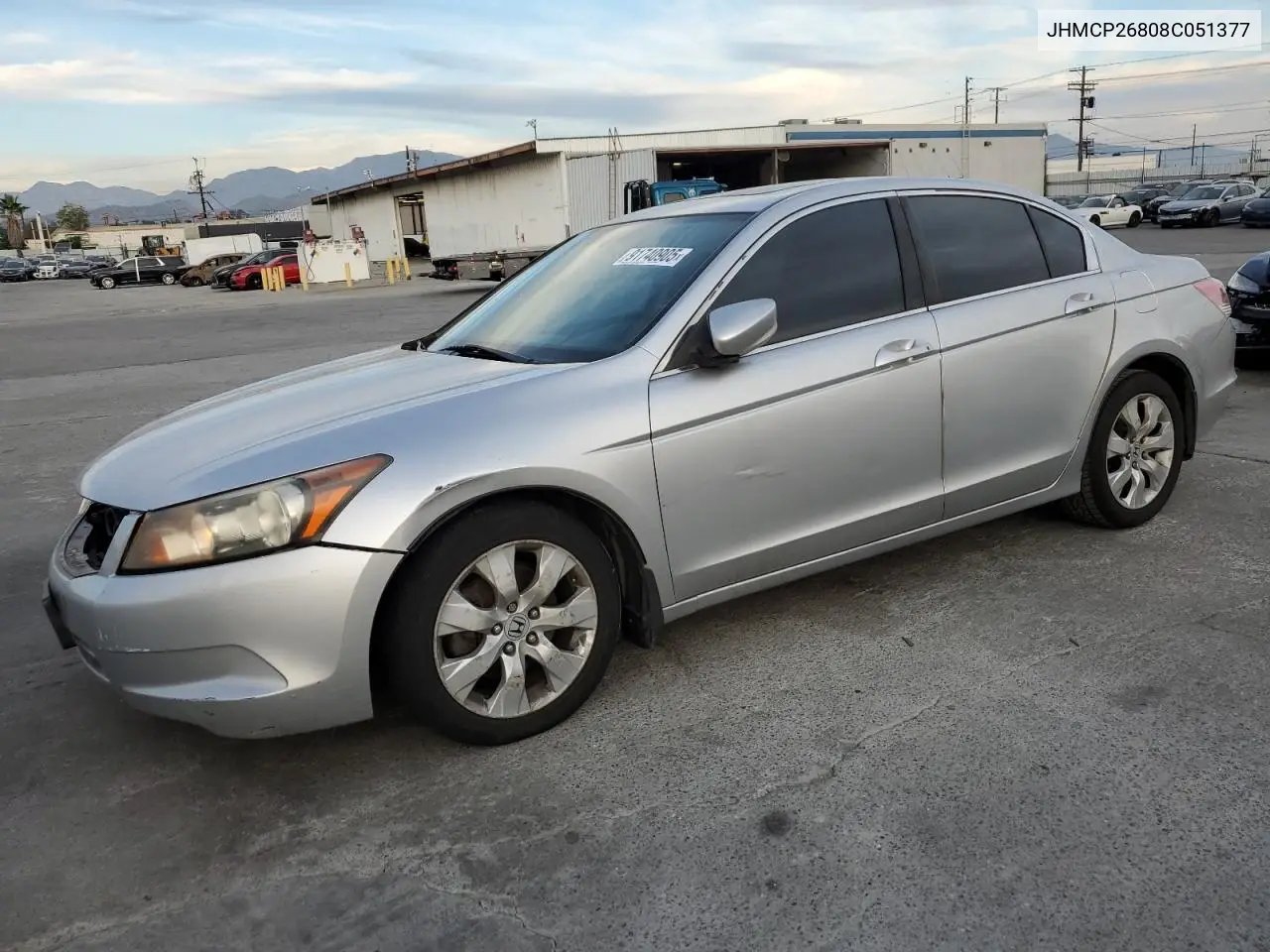 JHMCP26808C051377 2008 Honda Accord Exl