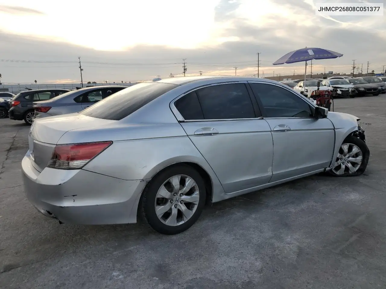 JHMCP26808C051377 2008 Honda Accord Exl