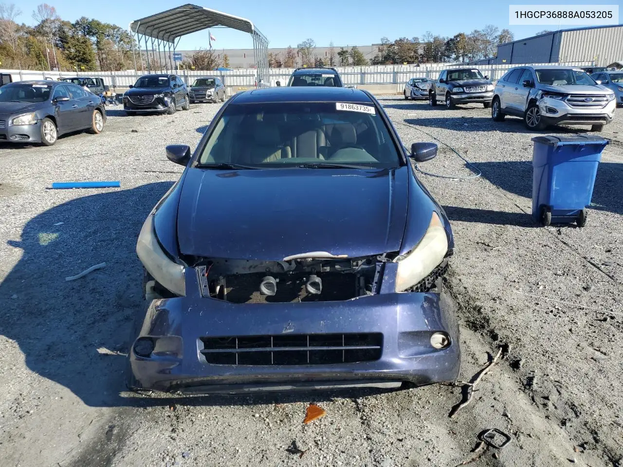 1HGCP36888A053205 2008 Honda Accord Exl