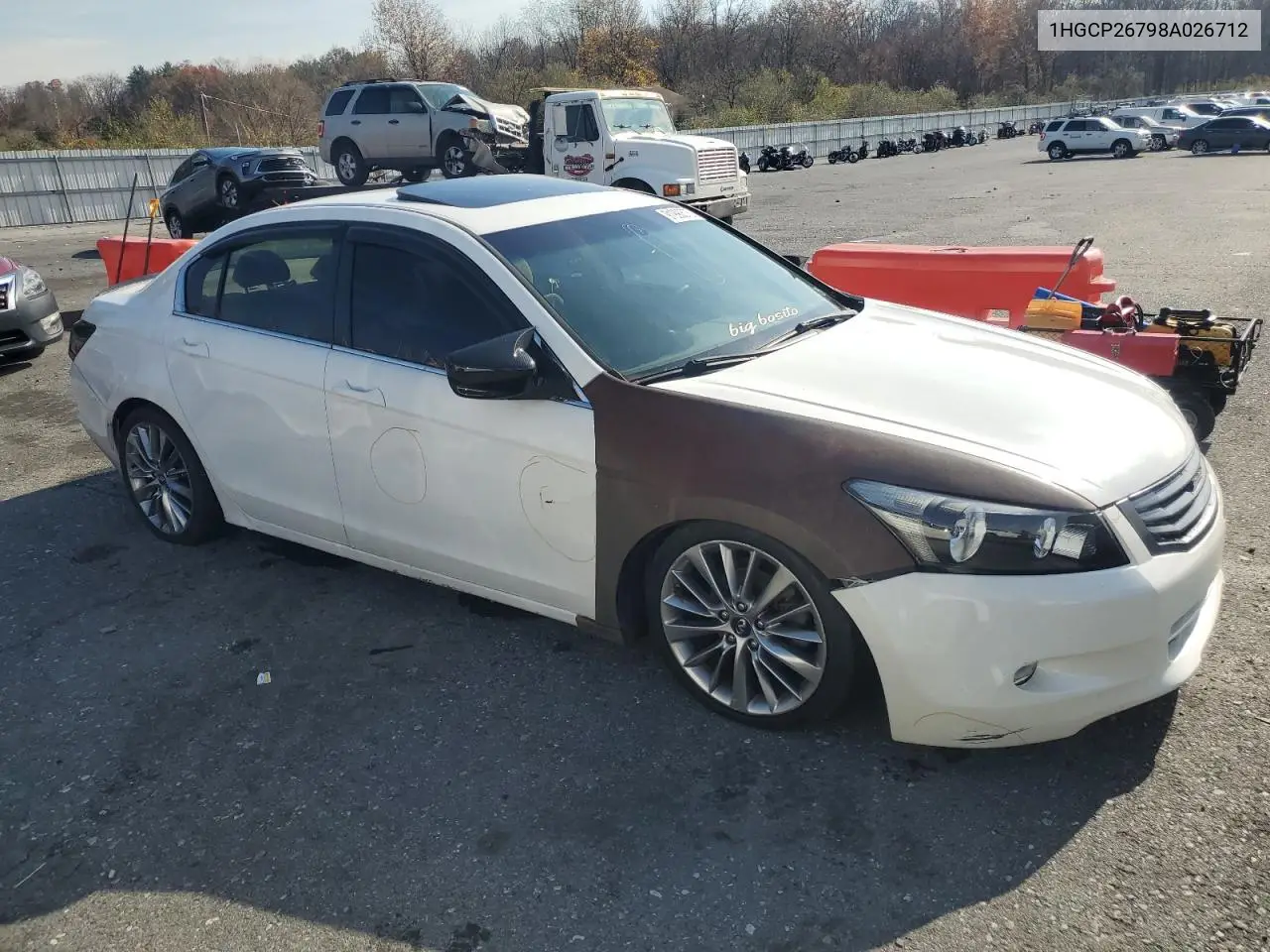 1HGCP26798A026712 2008 Honda Accord Ex