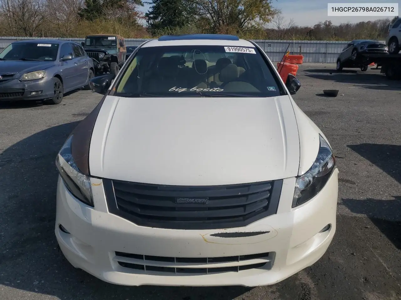 1HGCP26798A026712 2008 Honda Accord Ex
