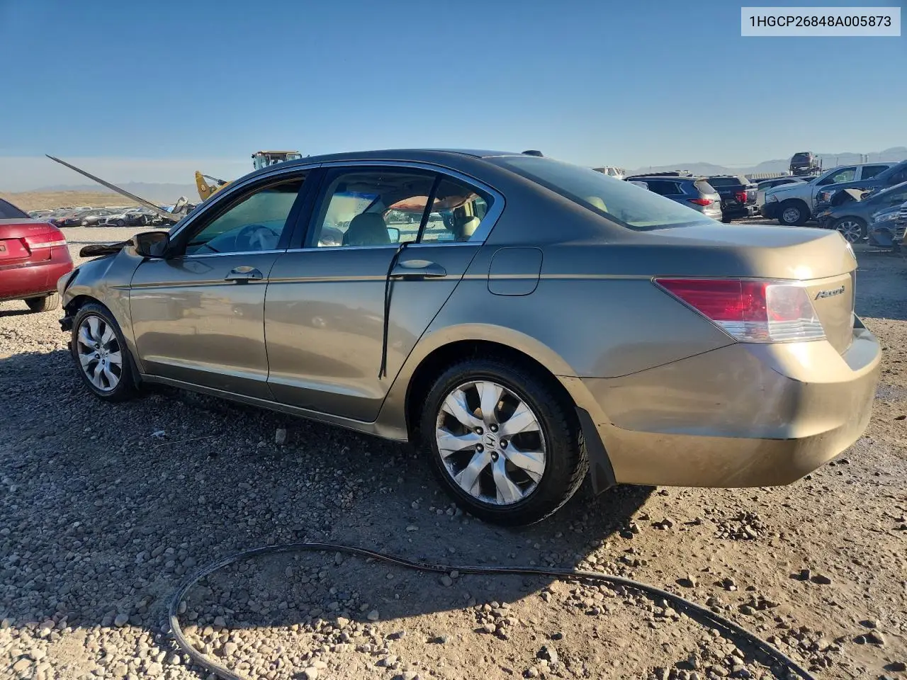 1HGCP26848A005873 2008 Honda Accord Exl