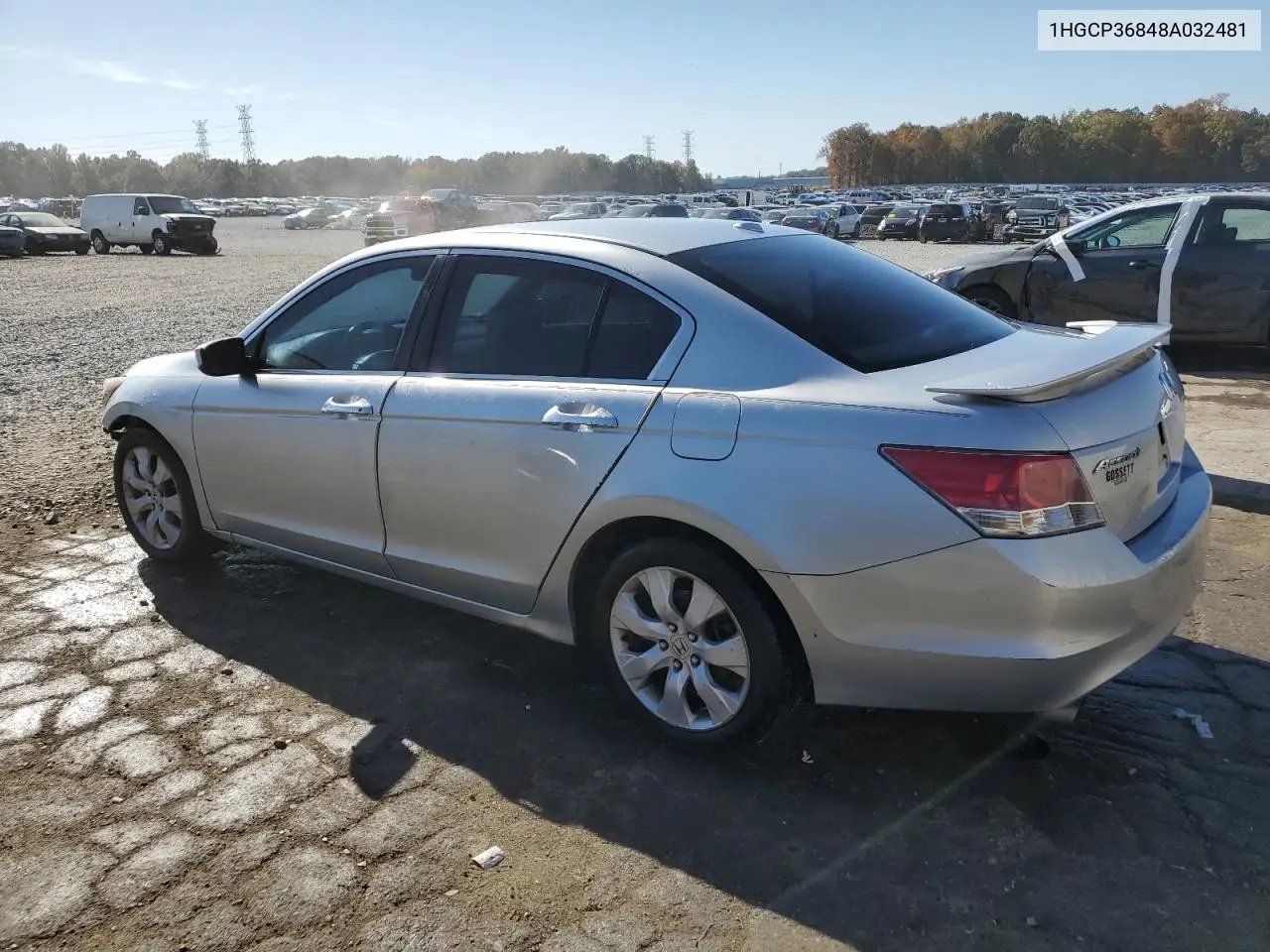 1HGCP36848A032481 2008 Honda Accord Exl