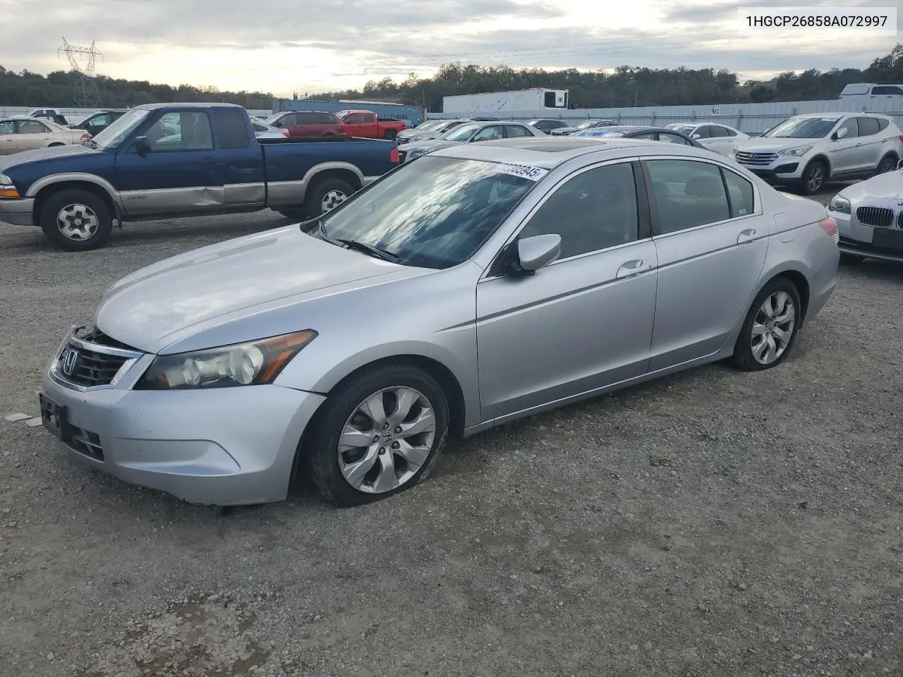 1HGCP26858A072997 2008 Honda Accord Exl