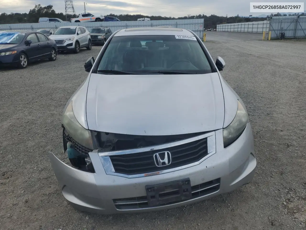 1HGCP26858A072997 2008 Honda Accord Exl