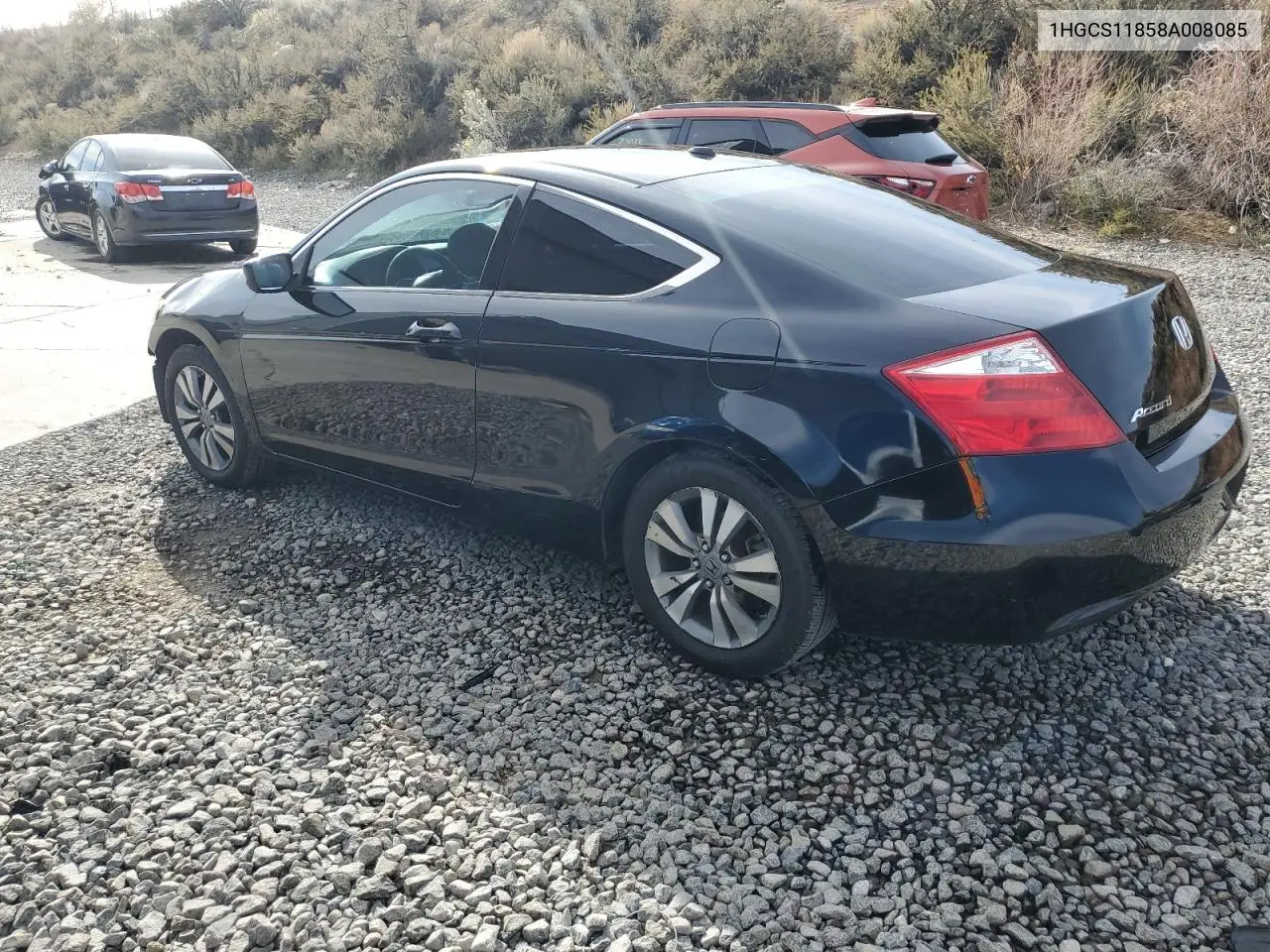 1HGCS11858A008085 2008 Honda Accord Exl