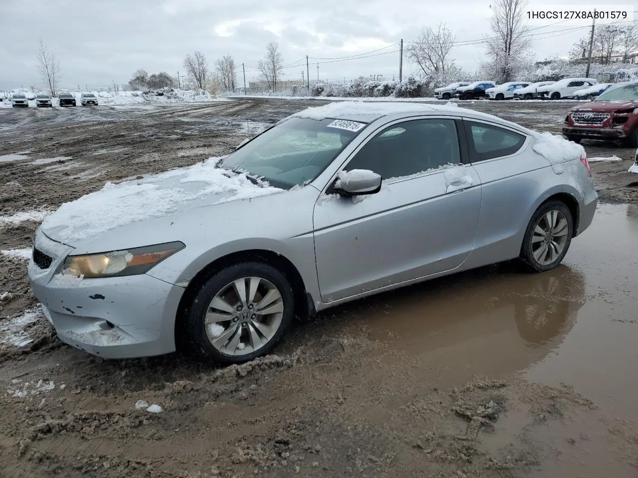 1HGCS127X8A801579 2008 Honda Accord Ex