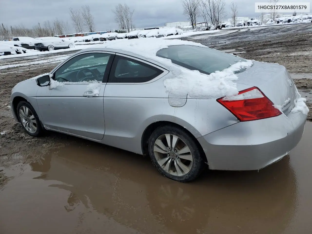 1HGCS127X8A801579 2008 Honda Accord Ex